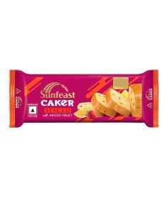 Sunfeast Caker Sliced, Mix Fruits Cake Rs.10